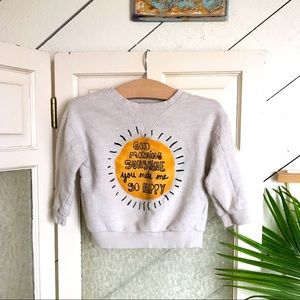 Art Class One-of-kind Baby Sweater